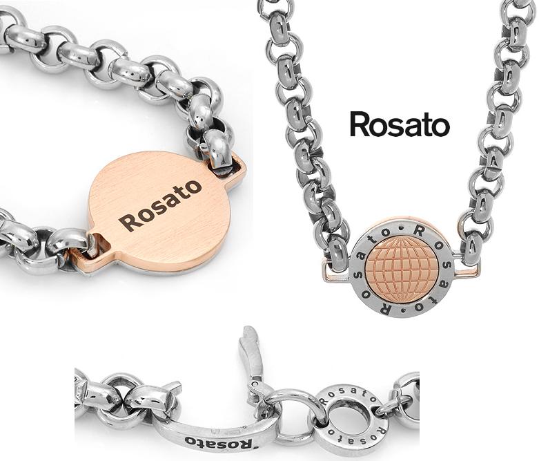 ROSATO-SOLID STAINLESS STEEL NECKLACE-ITALY
